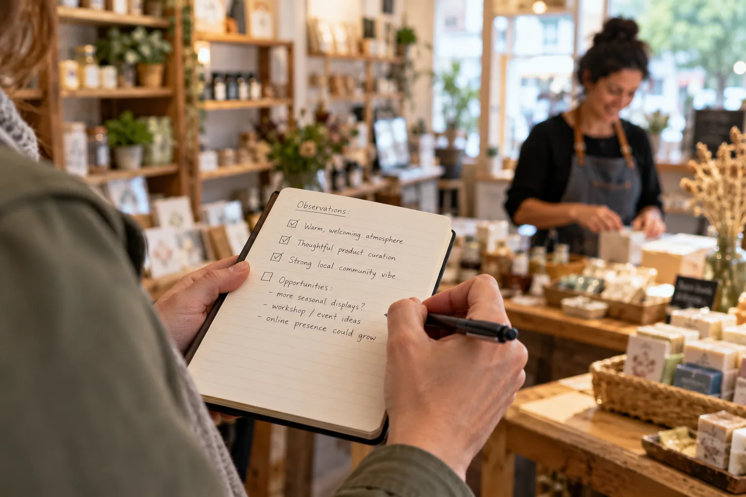 Les notes prises à la main