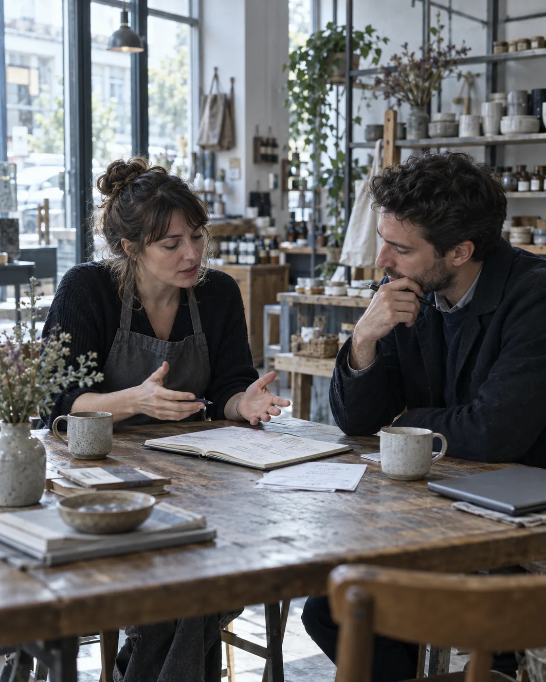 La restitution autour d'une table